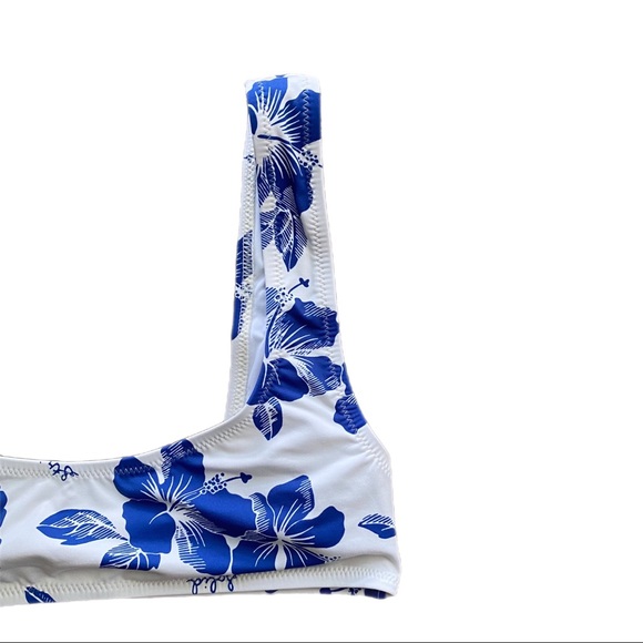 Solid & striped The Elle floral-print bikini top xsmall nwt - Picture 5 of 7